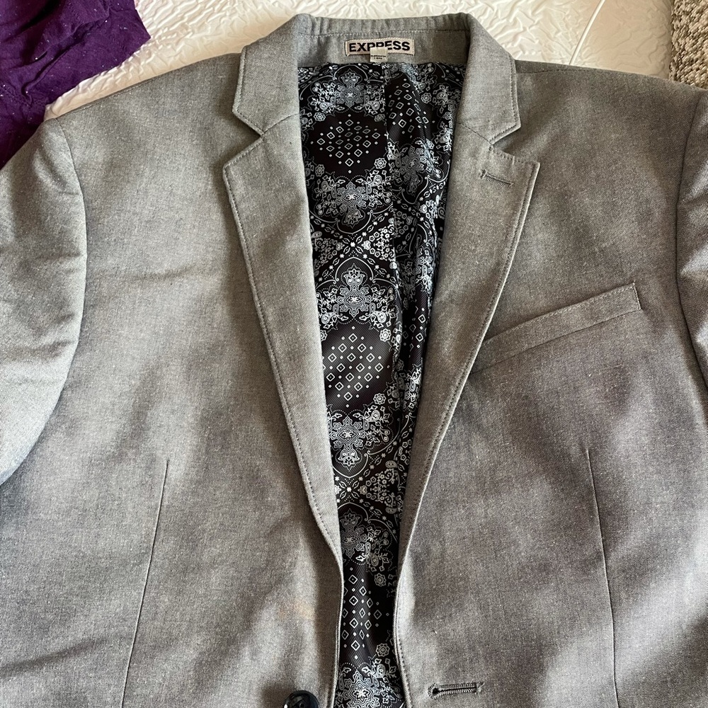 Express Photographer Blazer Coat
